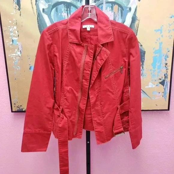 CAbi #401 Cherry Red First Mate Jacket - Picture 1 of 4